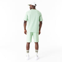 New Era Pinstripe Oversized T-Shirt Green - Soulsideshop
