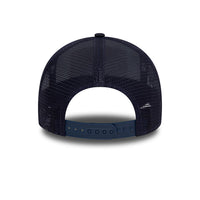 New Era Summer Sessions Patch A-Frame Trucker Cap Blue - Soulsideshop