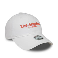 New Era Cap Los Angeles Wordmark Damen 9TWENTY White - Soulsideshop