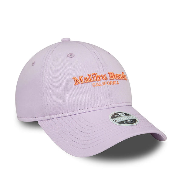 New Era Cap Malibu Beach Wordmark Damen 9TWENTY Rosa - Soulsideshop