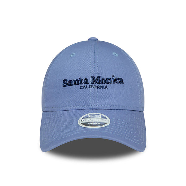 New Era CapBlaue Santa Monica Wordmark Damen 9TWENTY Blue - Soulsideshop