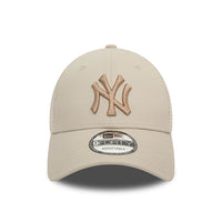 New Era New York Yankees League Essential 39THIRTY Stretch Fit Cap Beige - Soulsideshop