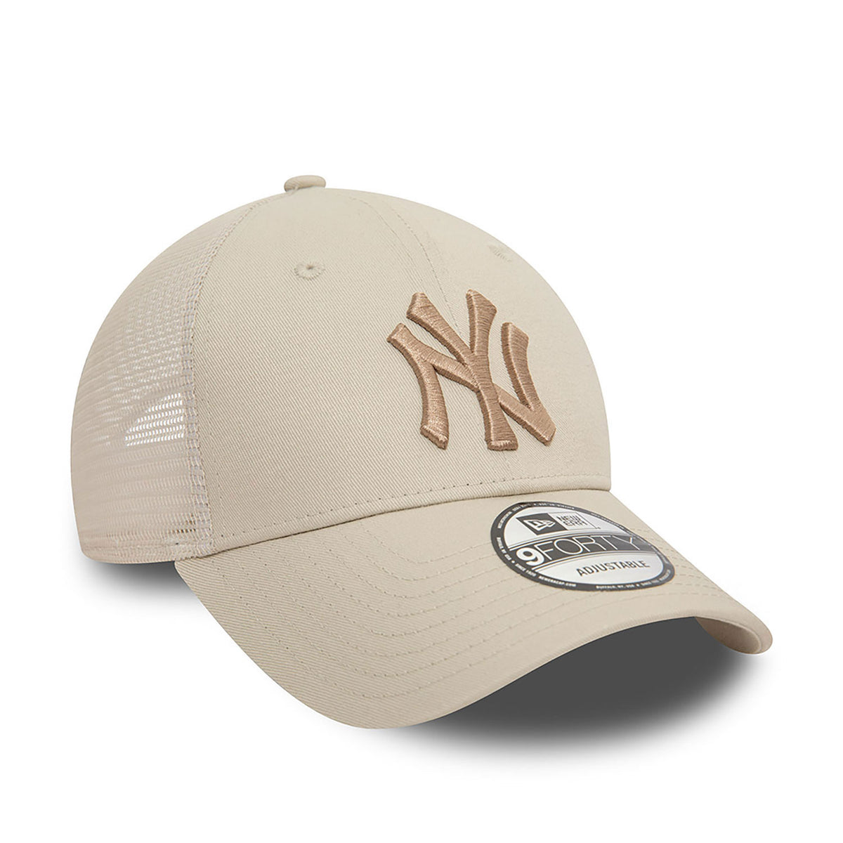 New Era New York Yankees League Essential 39THIRTY Stretch Fit Cap Beige - Soulsideshop
