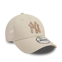 New Era New York Yankees League Essential 39THIRTY Stretch Fit Cap Beige - Soulsideshop
