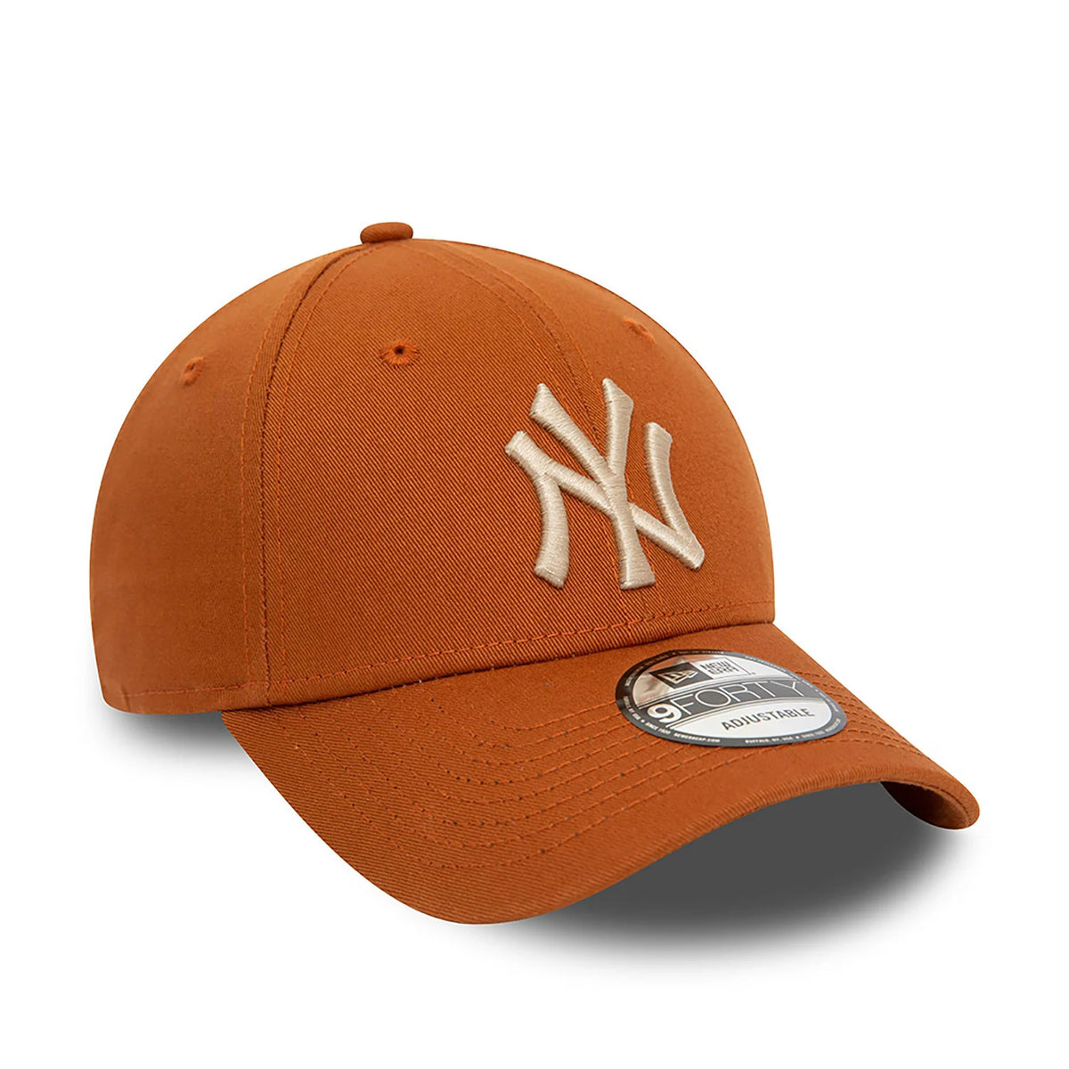 New Era New York Yankees League Essential 9FORTY Verstellbare Cap Brown
