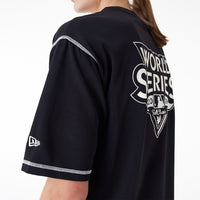 New Era New York Yankees MLB World Series Oversized T-Shirt Black