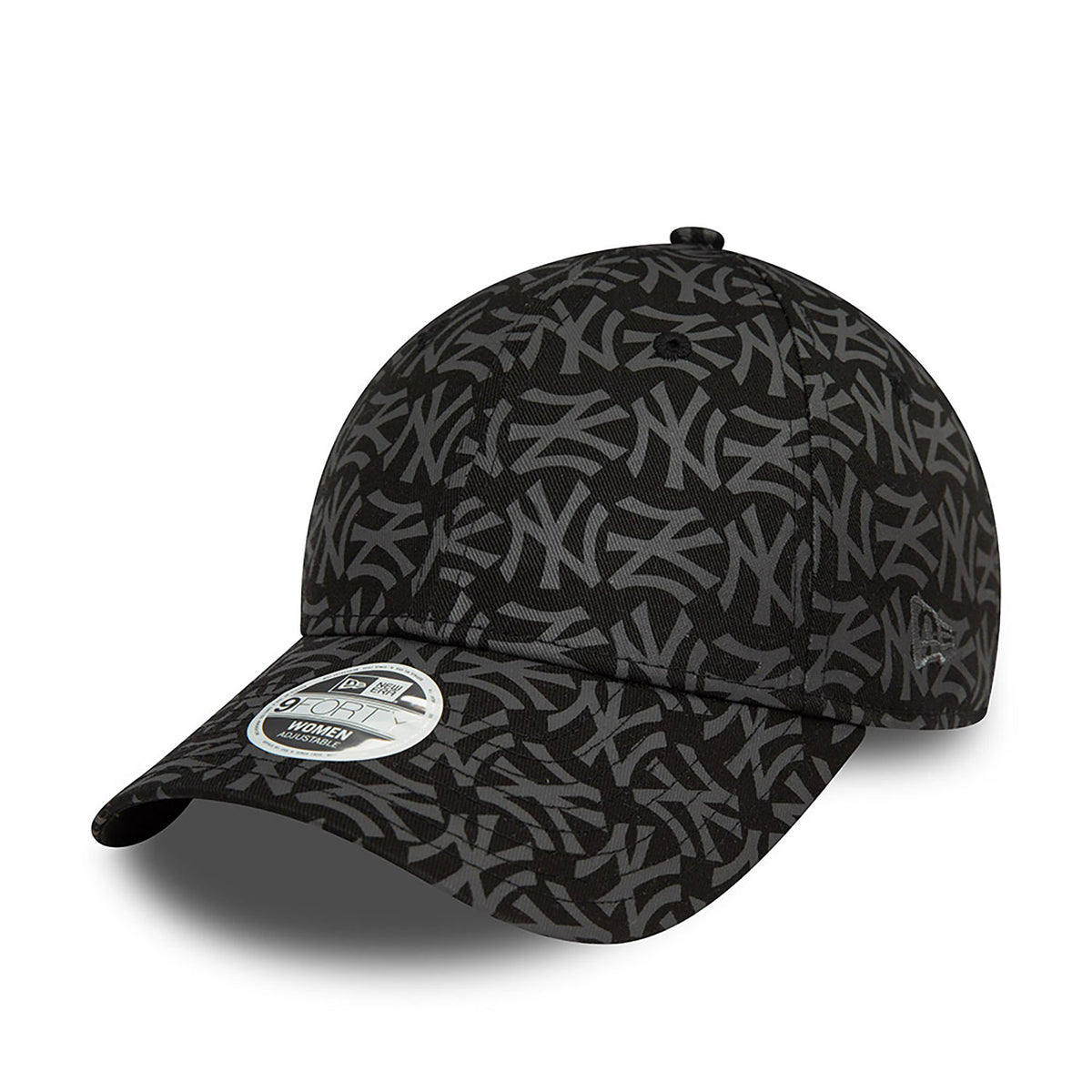 New Era New York Yankees Mono Damen Cap Black - Soulsideshop