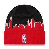 New Era NBA CHICAGO BULLS TIPOFF BEANIE Red Black