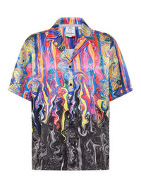 Carlo Colucci Oversize Hemd -Fusion- Multicolor