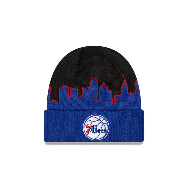 New Era NBA Philadelphia 76ers Beanie Blue/Black