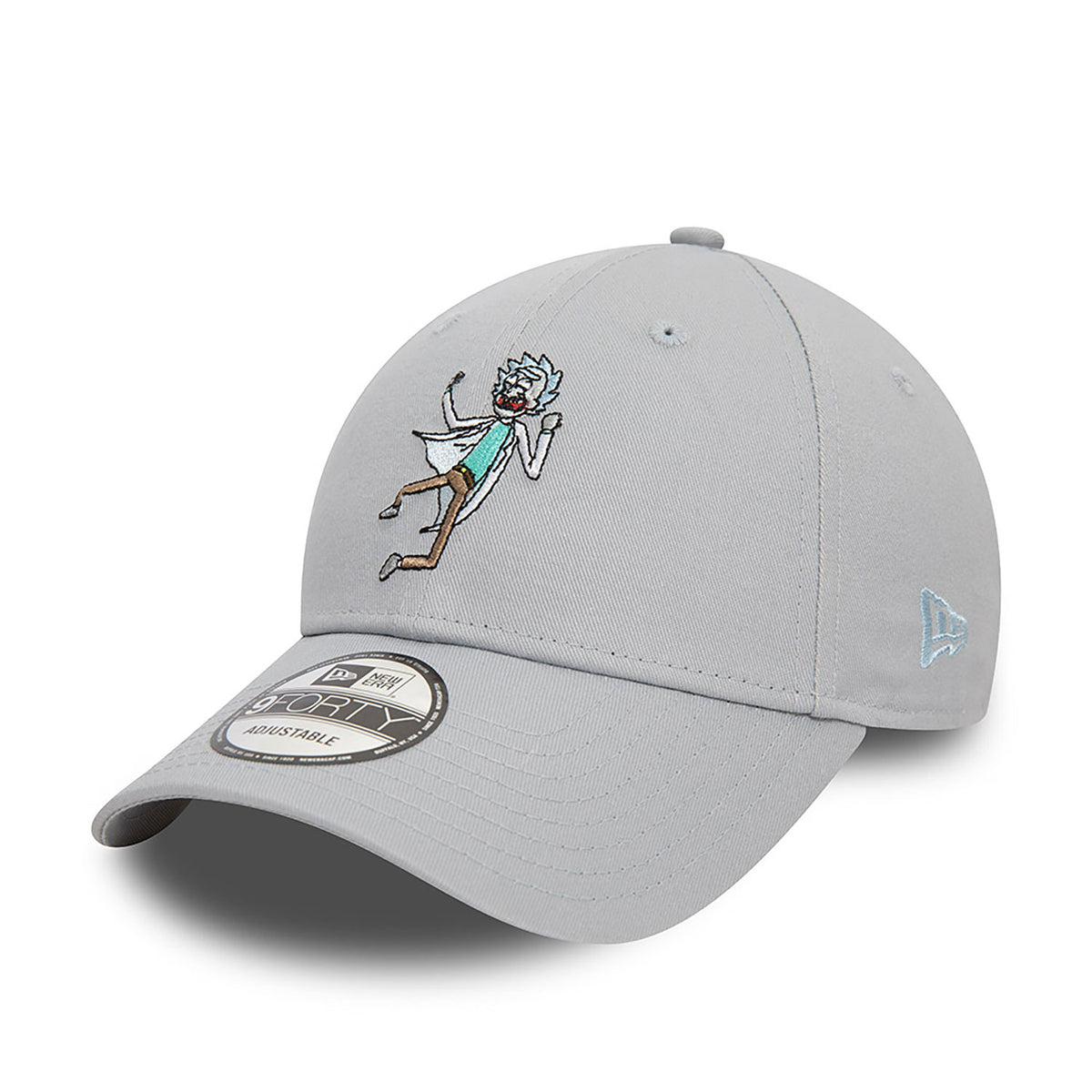 New Era Rick And Morty 9FORTY Verstellbare Cap Grey - Soulsideshop