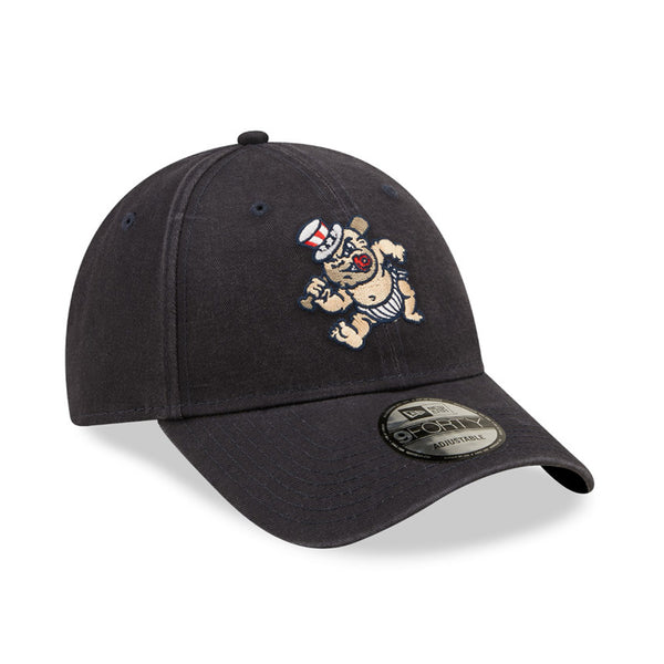 New Era Scranton Wilkes-Barre RailRiders MiLB Logo 9FORTY Verstellbare Cap Dark Blue