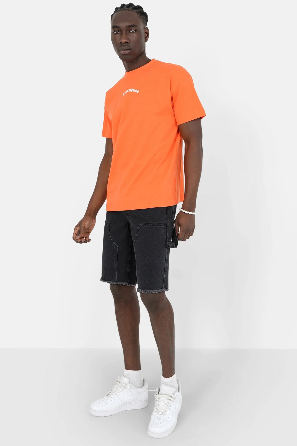 Sixth June Worker Jeans Shorts Black - Soulsideshop