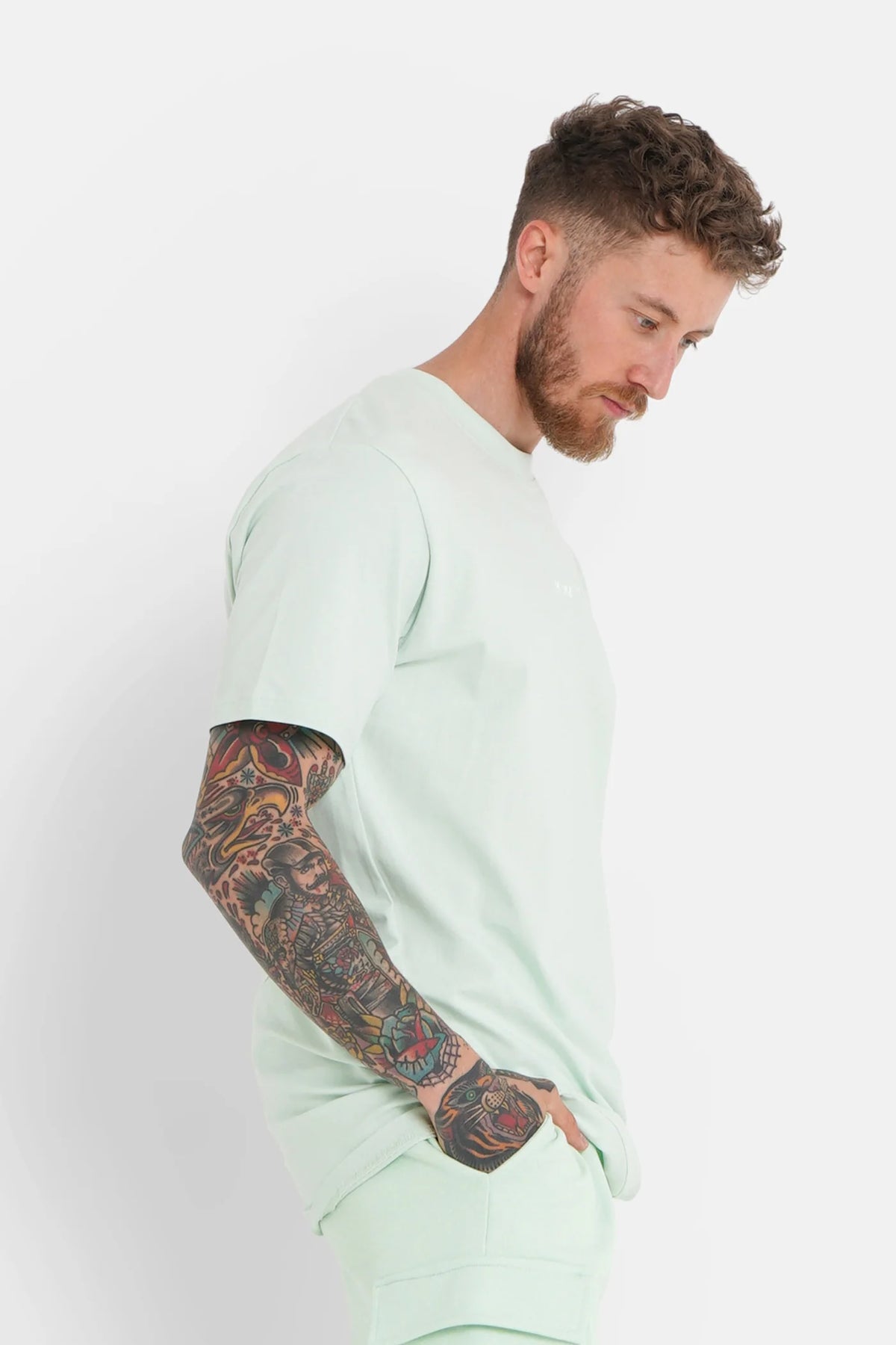 Sixth June Embroidered logo T-shirt light Green