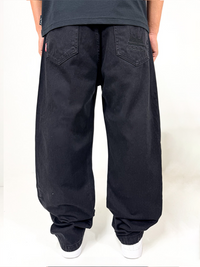 DADA Supreme Supreme Baggy Fit Jeans Black - Soulsideshop