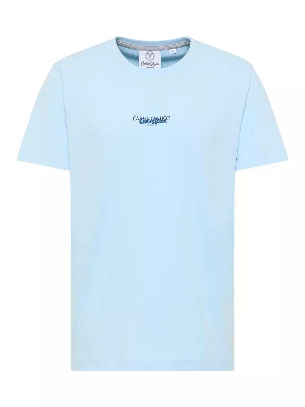 Carlo Colucci Basic Line T-Shirt Baby Blue