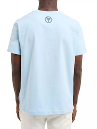 Carlo Colucci Basic Line T-Shirt Baby Blue