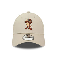 New Era Taz Looney Tunes 9FORTY Verstellbare Cap Beige