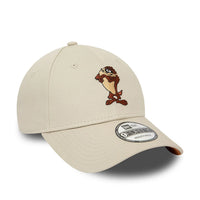 New Era Taz Looney Tunes 9FORTY Verstellbare Cap Beige