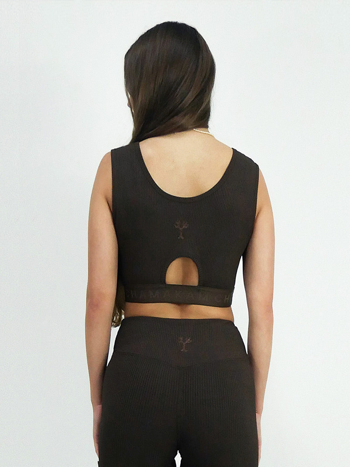 Chamakam Organic Sport Bra Emperdador Braun - Soulsideshop
