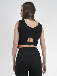 Chamakam Organic Sport Bra Emperdador Black - Soulsideshop