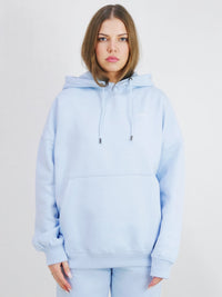 Soulside Frauen Oversized Hoodie - Heavy Basic Soul - Babyblau - Soulsideshop