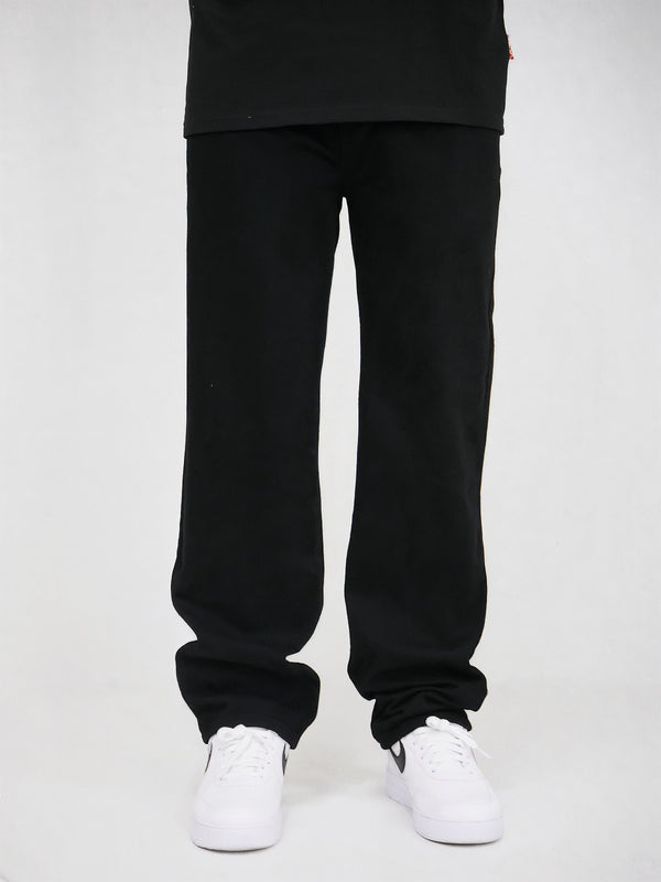 Dada Supreme Coin Crown Loose Fit Jeans Black - Soulsideshop