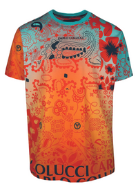 Carlo Colucci T-Shirt Print Paisy