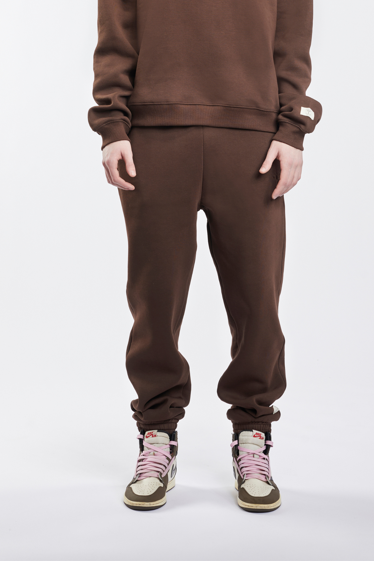 Chamakam organic Cozy Sweatpants Emperdador Brown