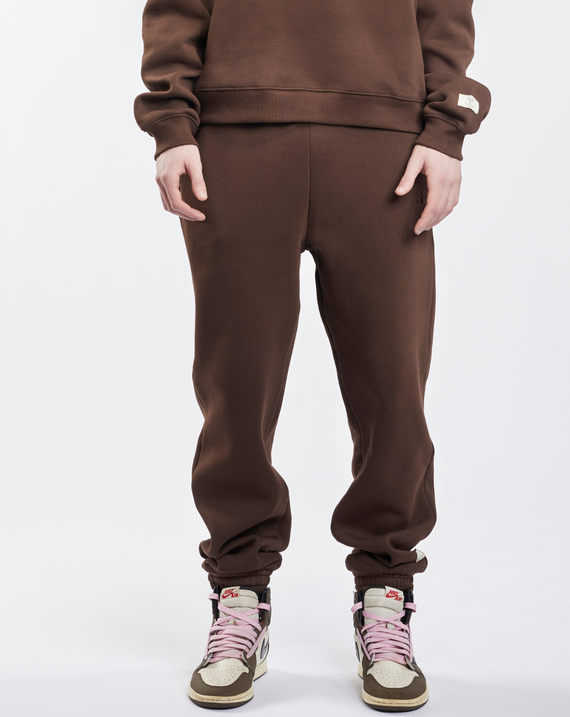 Chamakam organic Cozy Sweatpants Emperdador Brown
