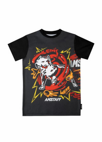 Amstaff Kids Dusty T-Shirt Black