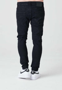 2Y Basic Skinny Fit Jeans Black