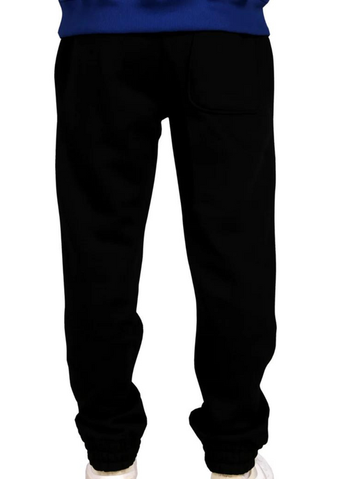 Hoodboyz Sweat Pants 2 Tone Logo Black