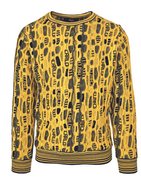 Carlo Colucci Strick Pullover Yellow