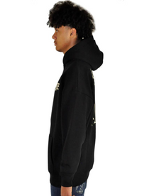 HoodBoyz Oversize Gothik Hoodie Black