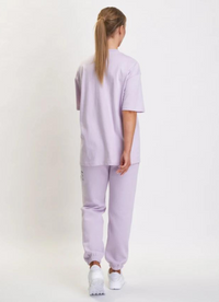 Babystaff College Oversize T-Shirt Lavendel