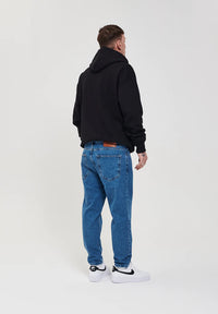 2Y Basic Relaxed Denim Jeans Mid Blue