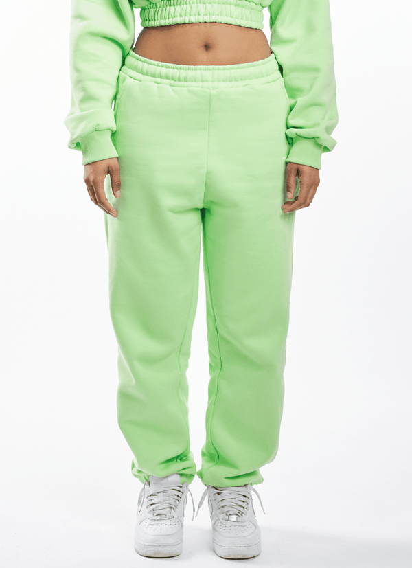 Soulside Frauen Baggy Sweatpants - Basic Soul -  Mint Green