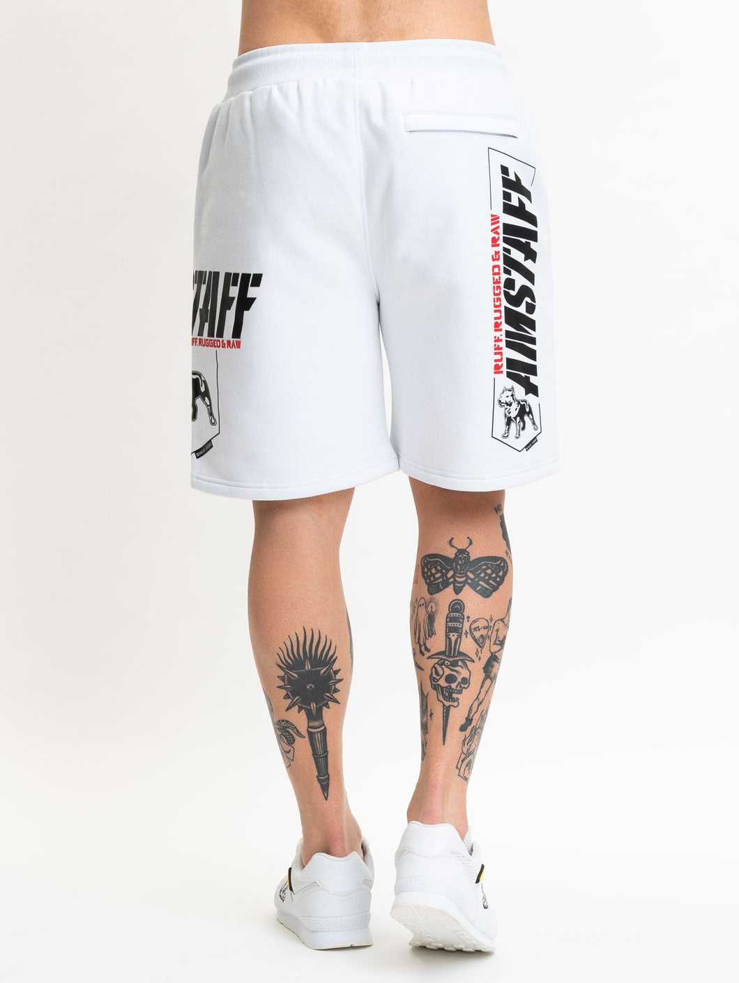 Amstaff Bazor Sweatshorts White