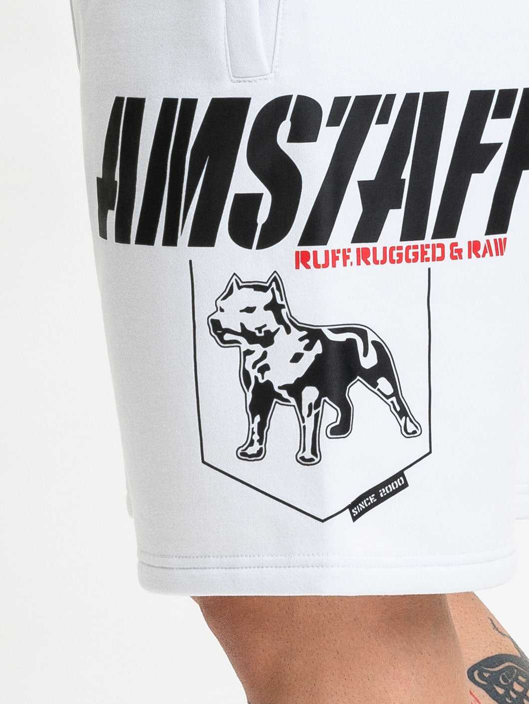 Amstaff Bazor Sweatshorts White