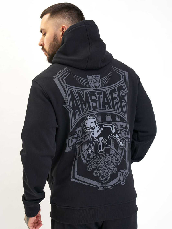 Amstaff Perigor Hoodie Black/Yellow