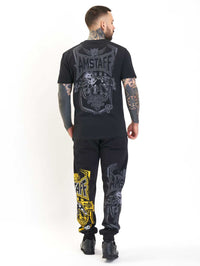 Amstaff Perigor T-Shirt Black/Yellow