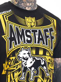 Amstaff Perigor T-Shirt Black/Yellow