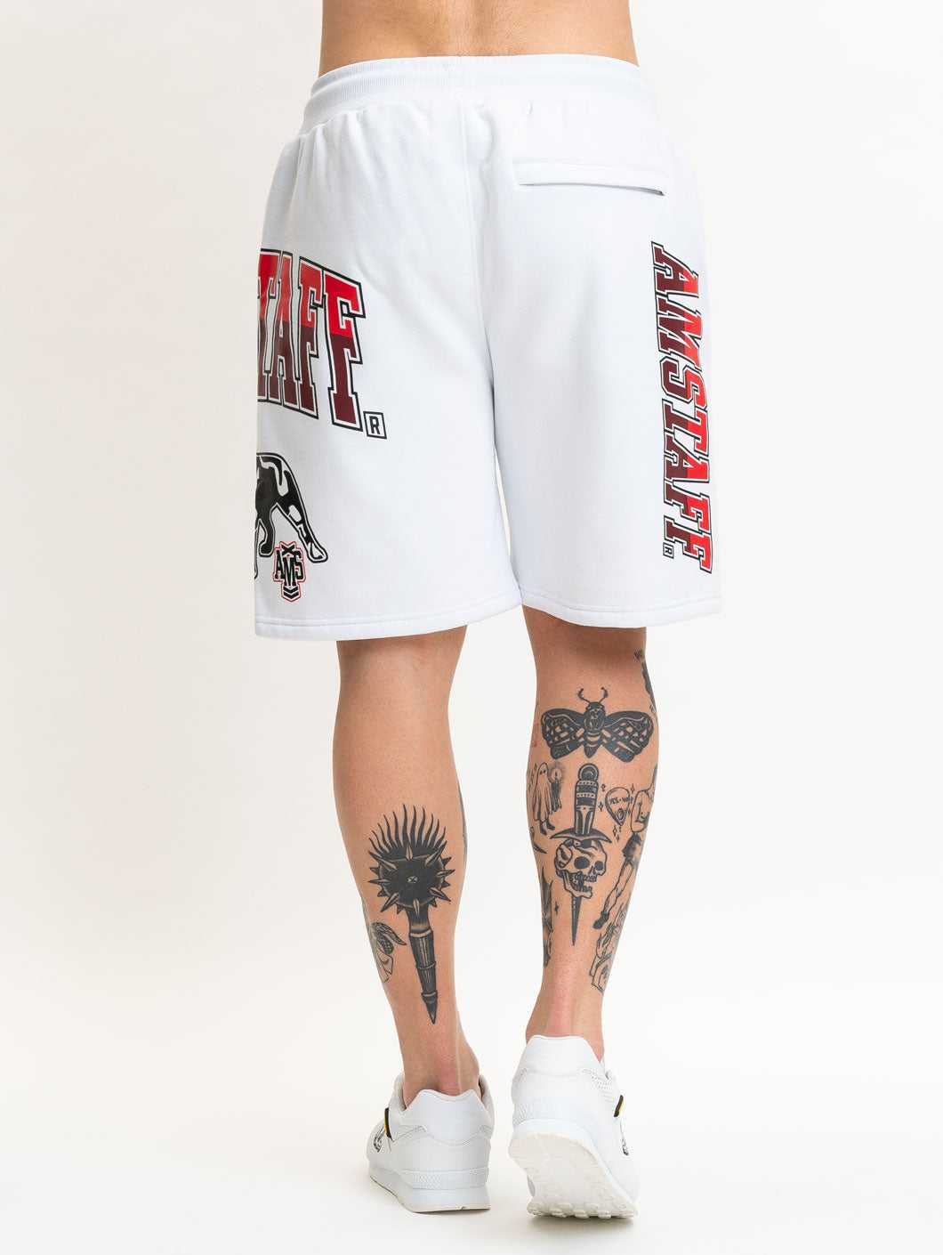 Amstaff Varun Sweatshorts White