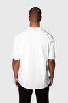 Dropsize Heavy Oversize Logo T-Shirt White
