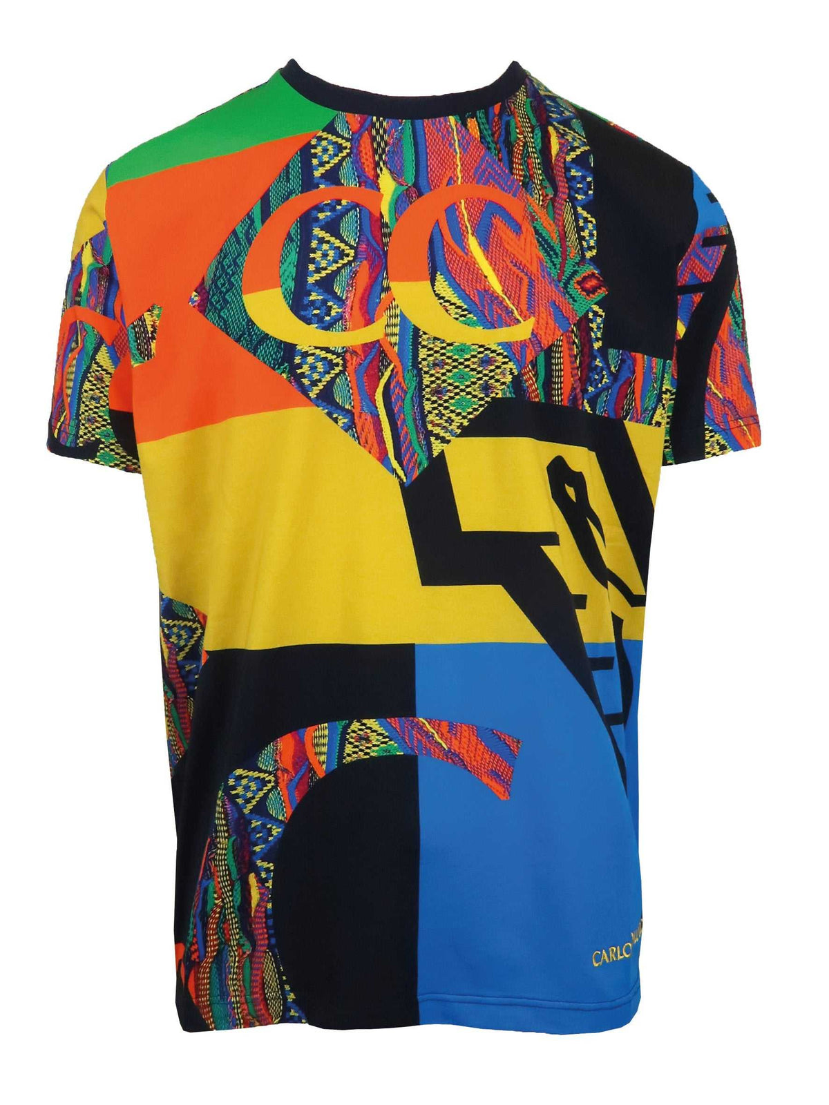 Carlo Colucci T-Shirt Print Multicolor