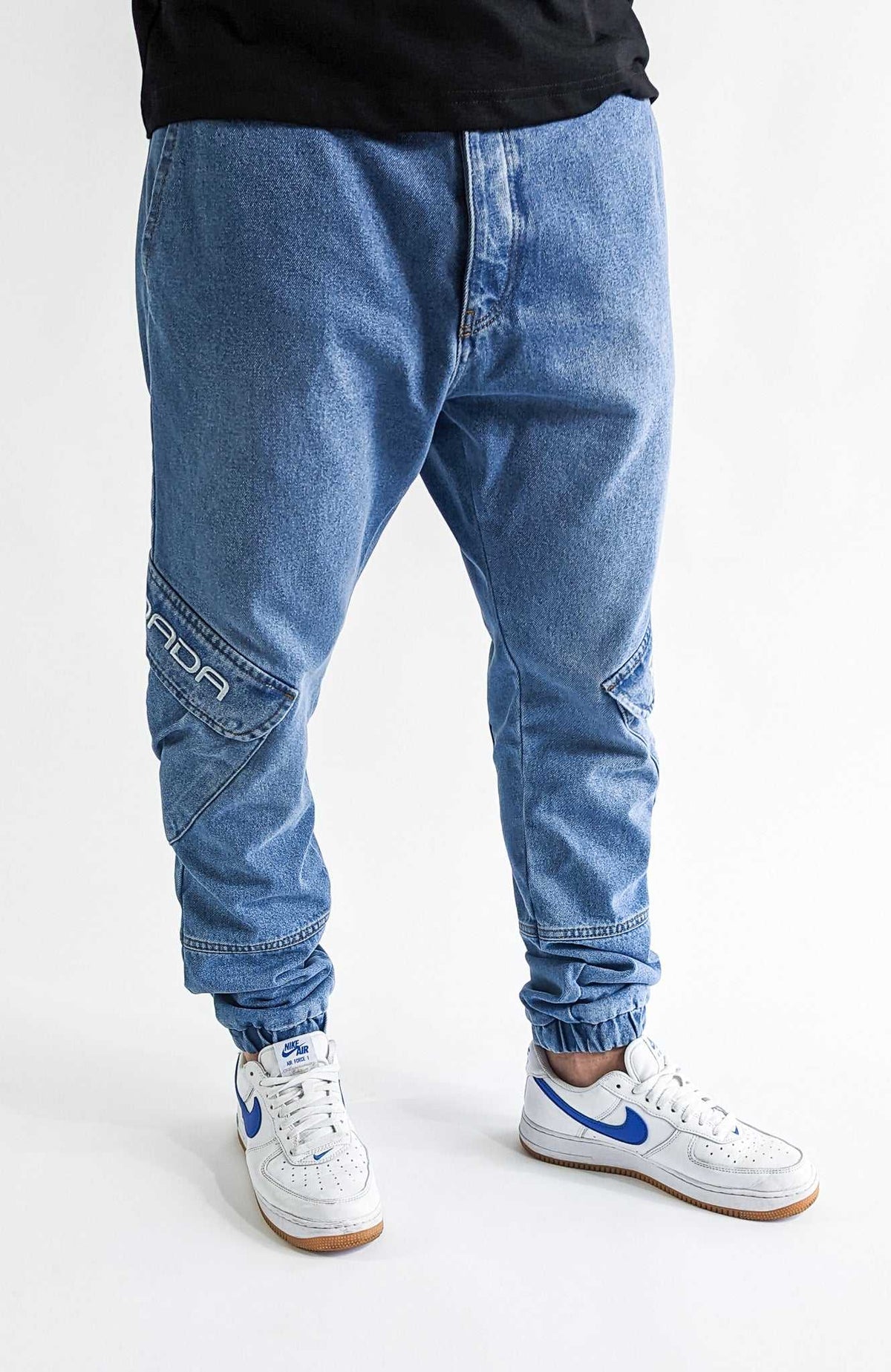 Dada Supreme Daydream Cargo Jeans Light Blue