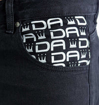 DADA Supreme Minimalist Loose Fit Jeans Black