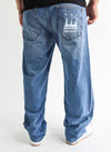 DADA Supreme Minimalist Loose Fit Jeans Blue