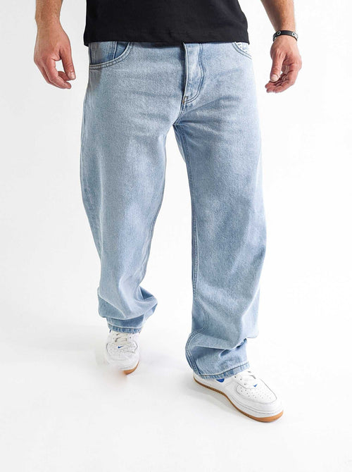 DADA Supreme Minimalist Loose Fit Jeans Light Blue